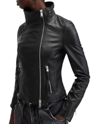 Ellis Leather Biker Jacket