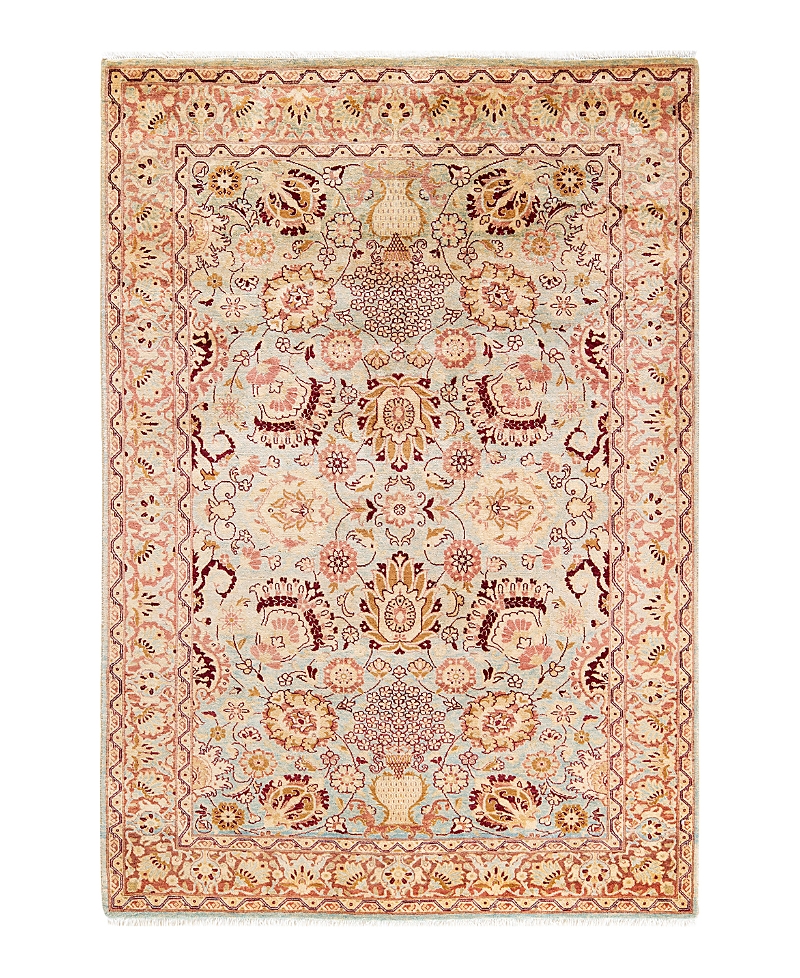 Bloomingdale's Mogul M1182 Area Rug, 4'1 X 5'10 In Light/blue