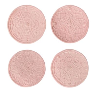 Jardins Du Monde Dessert/Salad Plate, Set of 4