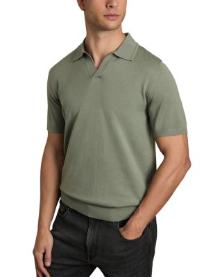 REISS - Duchie Open Collar Merino Polo Shirt