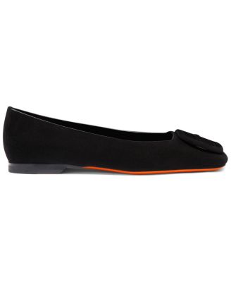 Santoni - Women's Maya Suede Ballet Flat