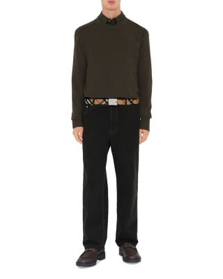 Men's Reversible Check B Cut Belt