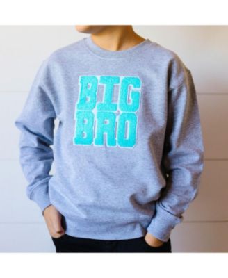  Boys' Big Bro Patch Sweatshirt - Little Kid, Big Kid
