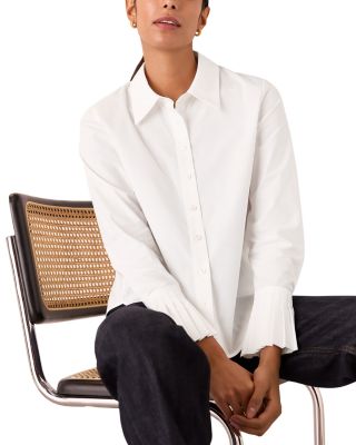Marcy Pleated Cuff Shirt  
