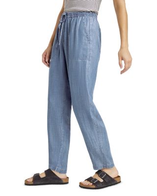 Angie Indigo Straight Leg Pants