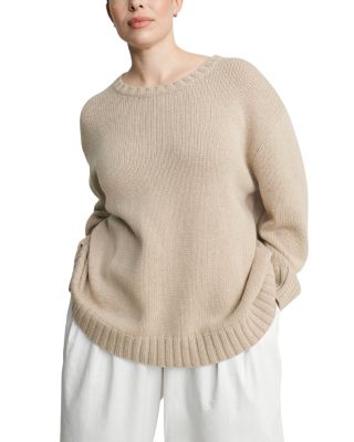 Amelia Cashmere Crewneck Sweater