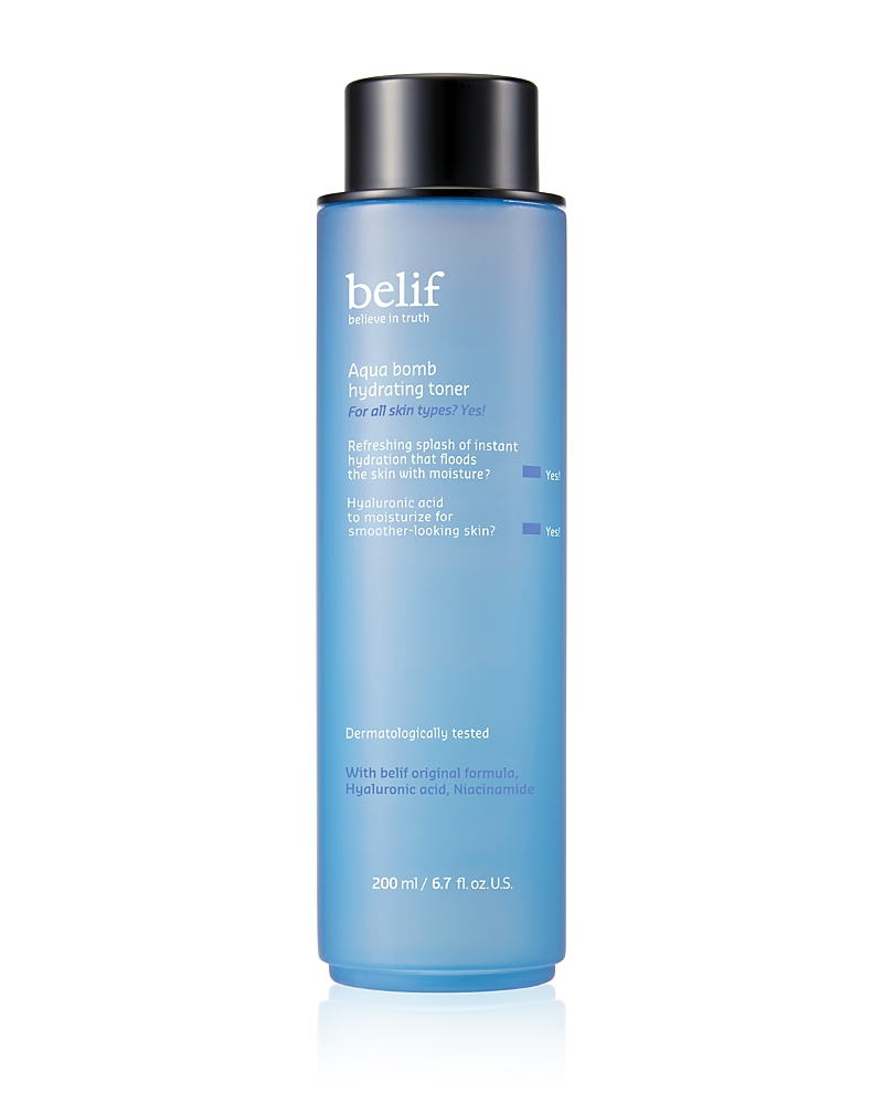 Belif Aqua Bomb Hydrating Toner With Hyaluronic Acid 6.7 Oz.