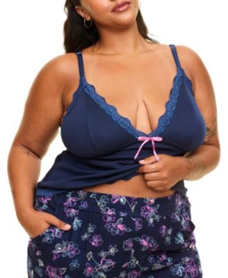 Bryony Women's Plus-Size Pajama Cami & Pants Set