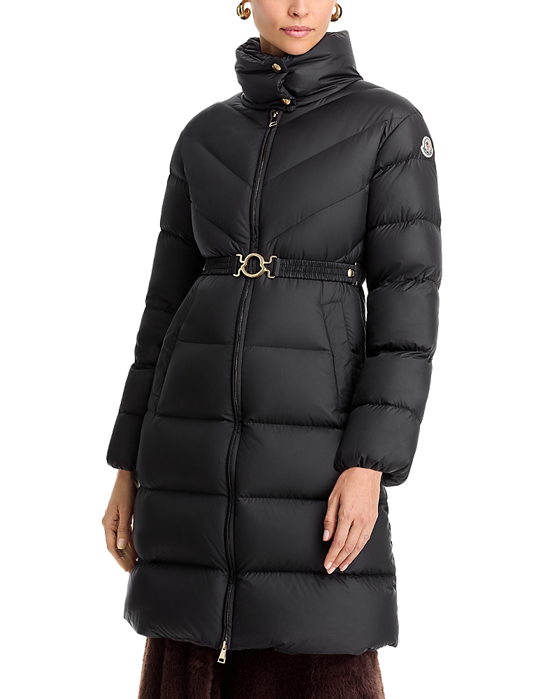 MONCLER BROU LONG DOWN COAT