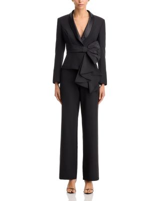 Bow Trim Jumpsuit