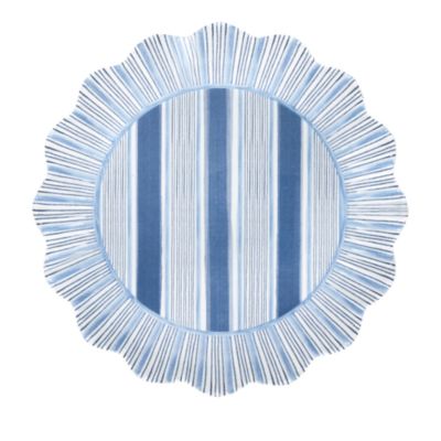 Cabana Stripe Melamine Dessert/Salad Plate, Set of 4
