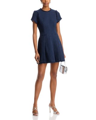 Nova Fringe Trim Mini Dress