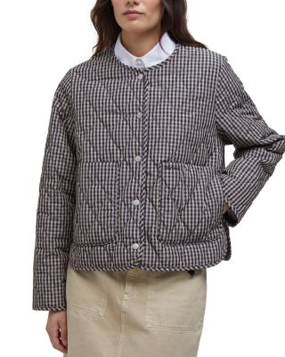 Check Monroe Quilt Jacket