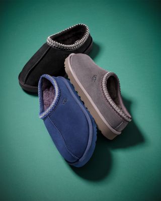 Men's Tasman II Suede & Shearling Slippers