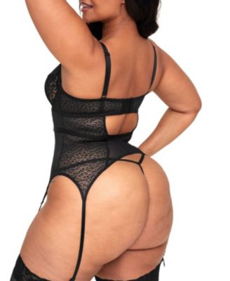 Lynn Women's Plus-Size Bustier Lingerie