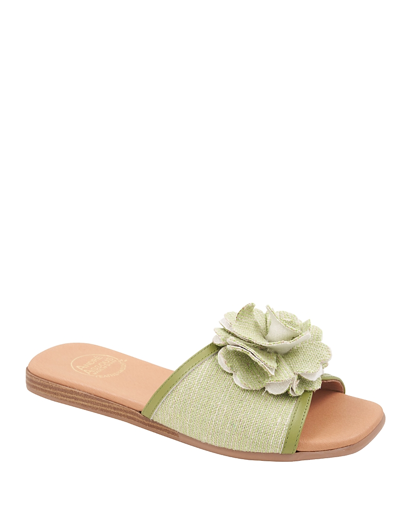Andre Assous André Assous Kiky Slide Sandal In Pistachio
