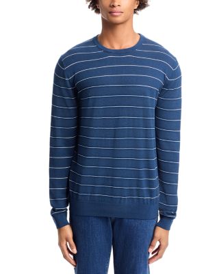 Hastings Regular Fit Striped Silk Sweater