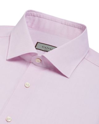 Microtextured Regular Fit Dress Shirt