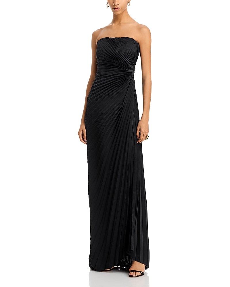 A.l.c A. L.c. Layla Pleated Gown In Black