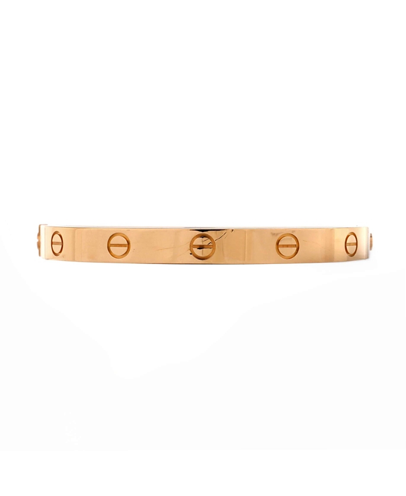 Pre-owned Pre-owned Cartier Cartier Love Bracelet 18k Rose Gold