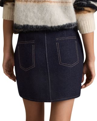 Elise Wool Blend Skirt