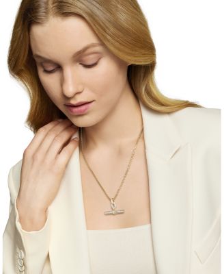 18K Yellow Gold Lexington Diamond Enhancer Pendant