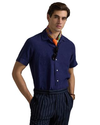 Polo Ralph Lauren Classic Fit Linen Camp Shirt
