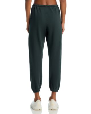 Cotton Logo Sweatpants in Grey Tent