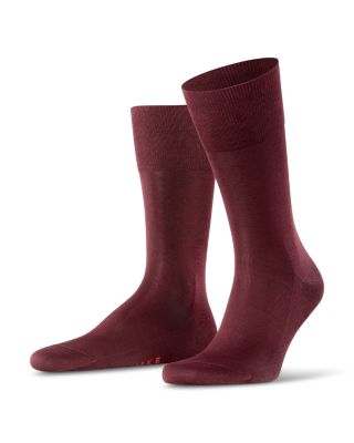 Cotton Blend Fil D'&eacute;cosse Mid Calf Socks