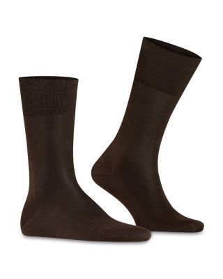 Cotton Blend Fil D'&eacute;cosse Mid Calf Socks