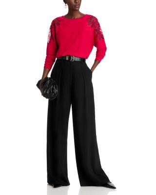 Cutout Shoulder Sweater