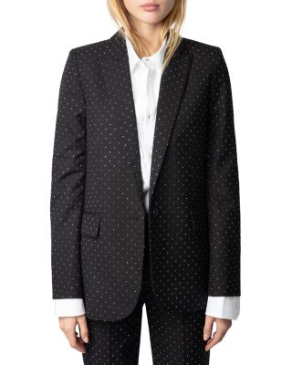 Zadig & Voltaire Valse Tailleur Embellished Blazer