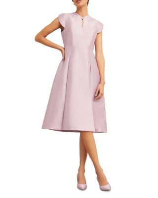 Rhea Pleated Skirt Dress