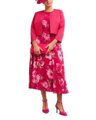 Carly Floral Print Dress