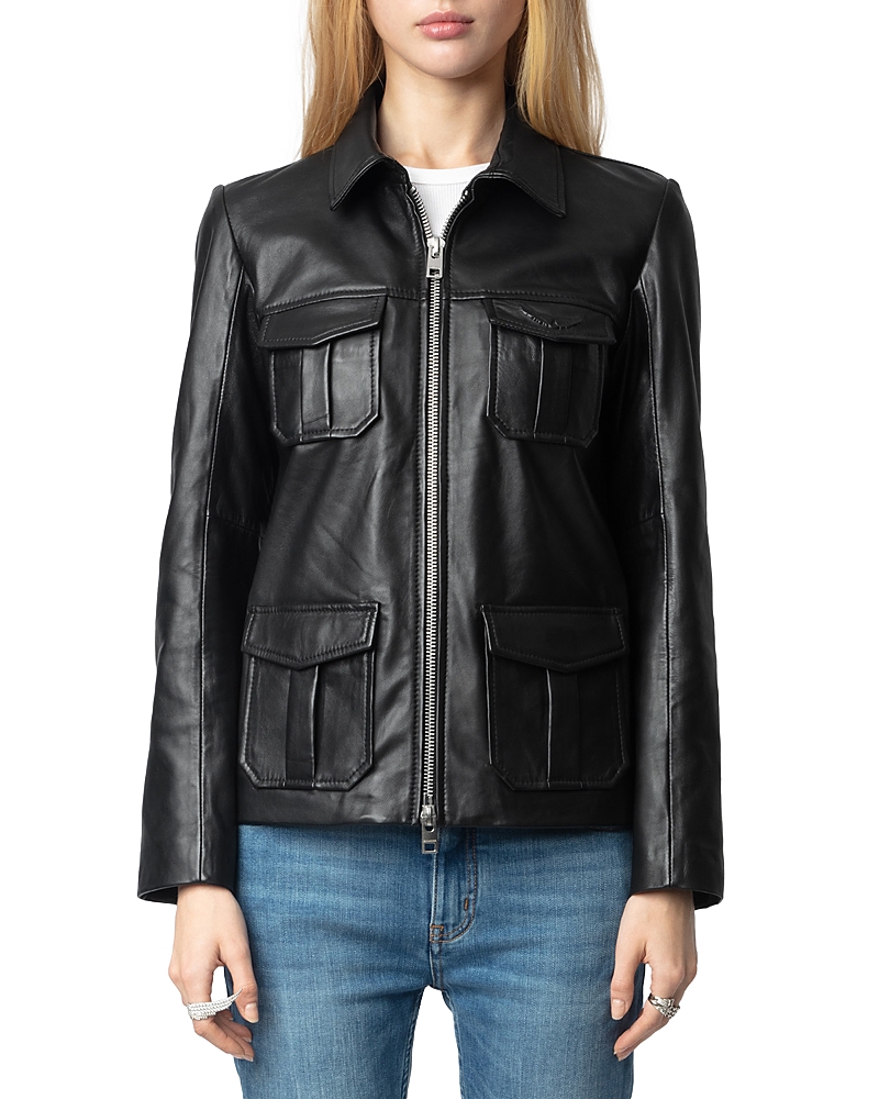 Zadig & Voltaire Zadig&voltaire Outerwears In Black