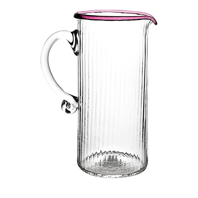 Juliska Nell Pitcher, Watercress In Pink