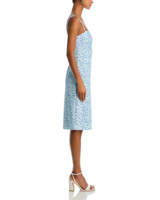 Echo Crepe Floral Midi Dress