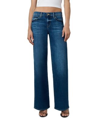 Joe's Jeans - The Lou Lou Low Rise Wide Leg Jeans in Amore