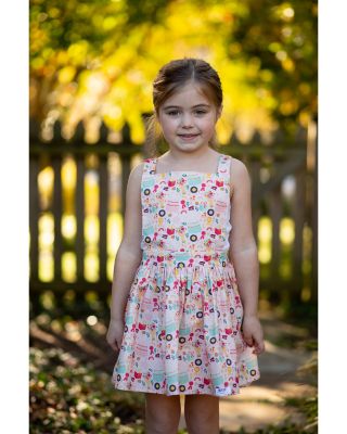 Girls' Pinafore Dress in Birthday - Little Kid