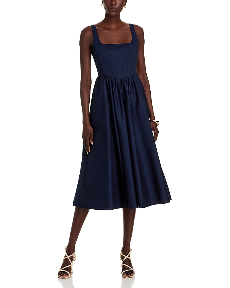 Wayf Desi Bustier Midi Dress