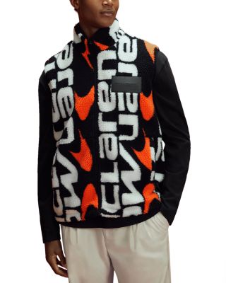 REISS - Bambridge Graphic McLaren Sherpa Gilet Jacket