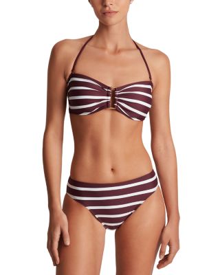 Lauren - Ring Bandeau Top & Print Hipster Bottom