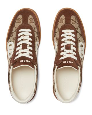 Men's Suede Interlocking G Logo Sneaker