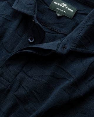 Blaketown Floral Jacquard Regular Fit Polo Shirt