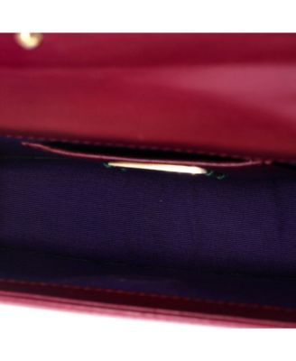 Serpenti Forever Square Shoulder Bag Leather and Stingray