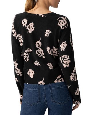 All Day Long Printed Sweater