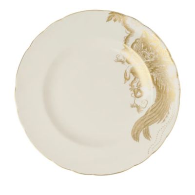 Royal Crown Derby - Gold Aves Motif Salad Plate
