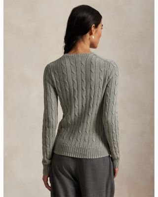 Cotton Cable Knit Sweater
