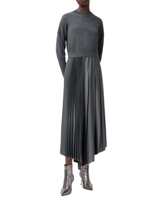 ALLSAINTS - Adriana Sweater & Pleated Dress