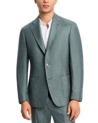 Vince - M&eacute;lange Solid Slim Fit Suit Jacket